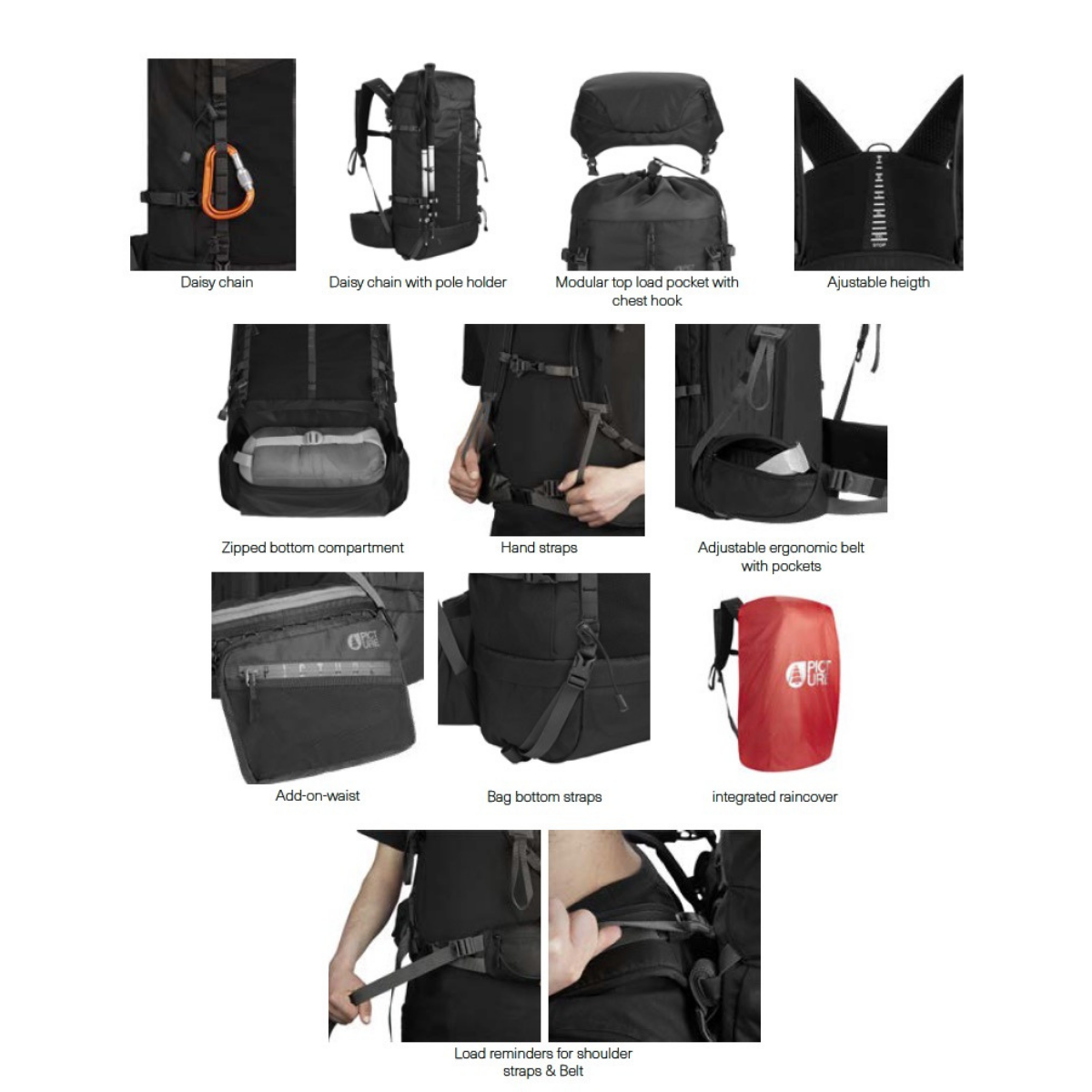 OFF TRAX 40+10 BACKPACK W