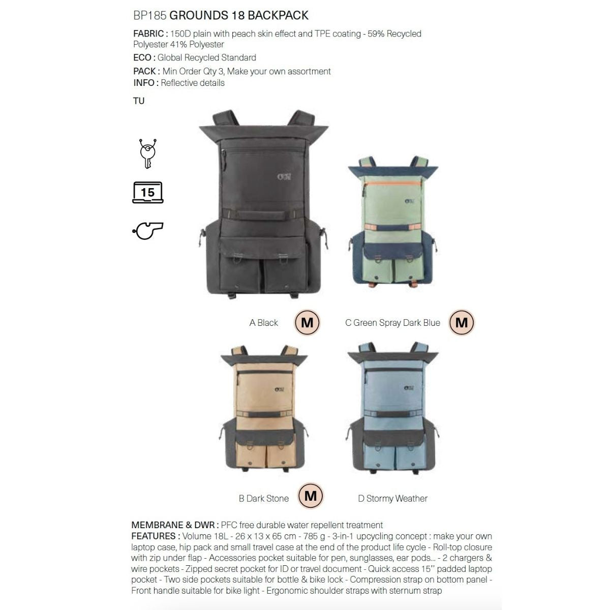 GROUNDS 18 BACKPACK