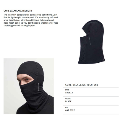 CORE BALACLAVA TECH 260