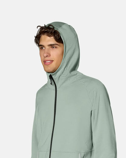 26-27 Men’s Flagship Grid Fleece Hooded Jacket