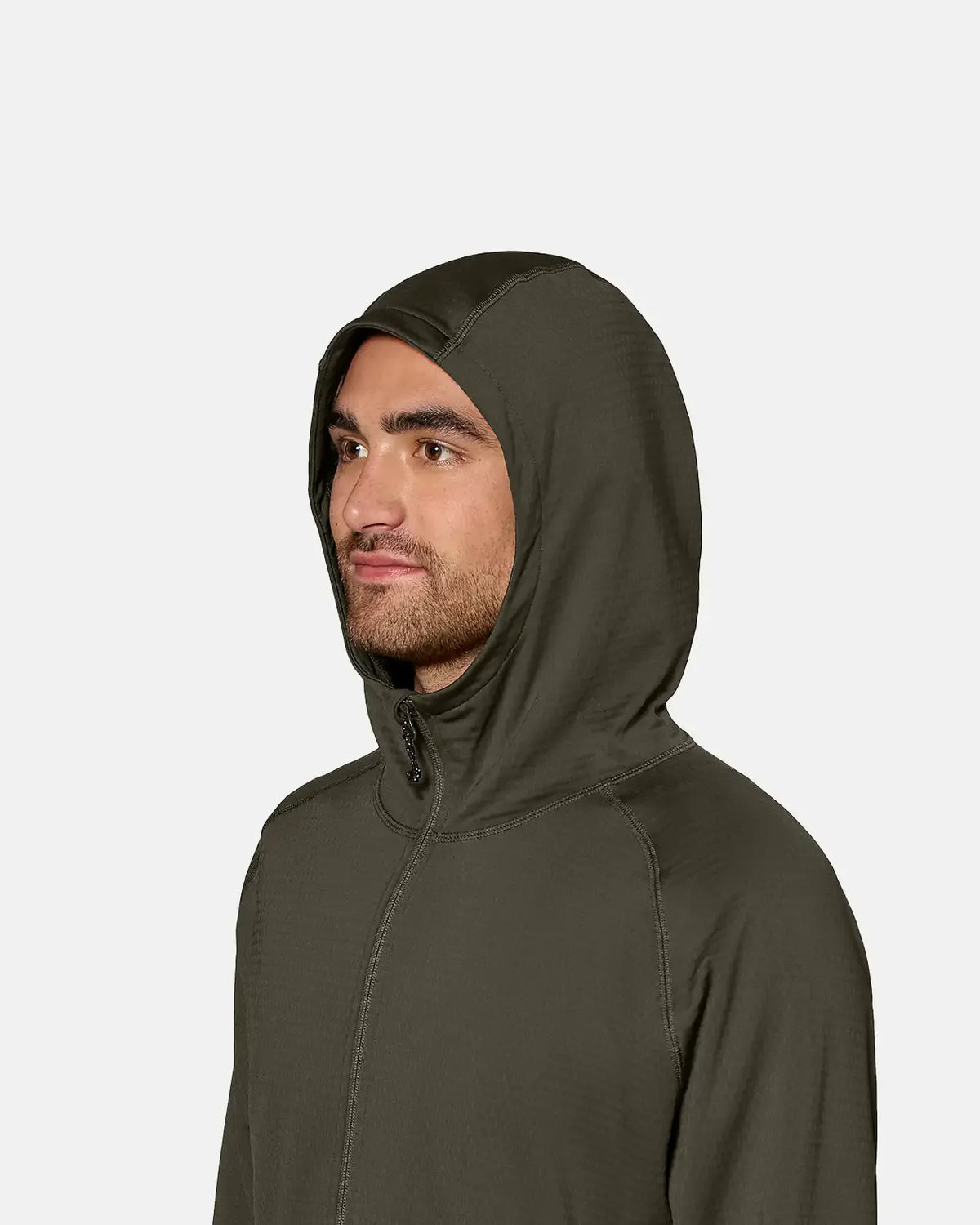 26-27 Men’s Flagship Grid Fleece Hooded Jacket