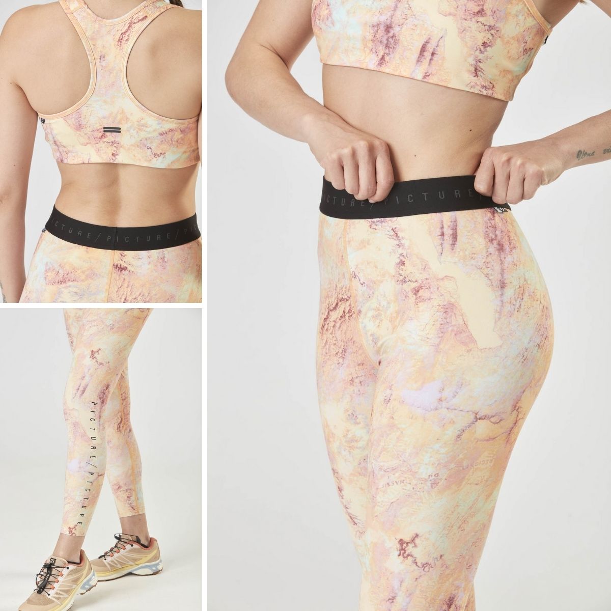 CATY PRINTED TECH LEGGINGS