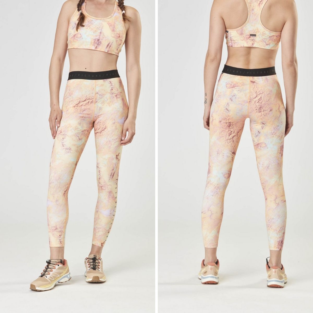 CATY PRINTED TECH LEGGINGS