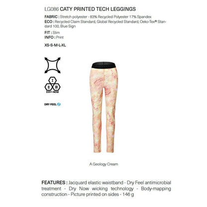 CATY PRINTED TECH LEGGINGS