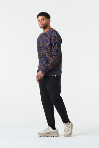 WAKARA PRINTED CREW