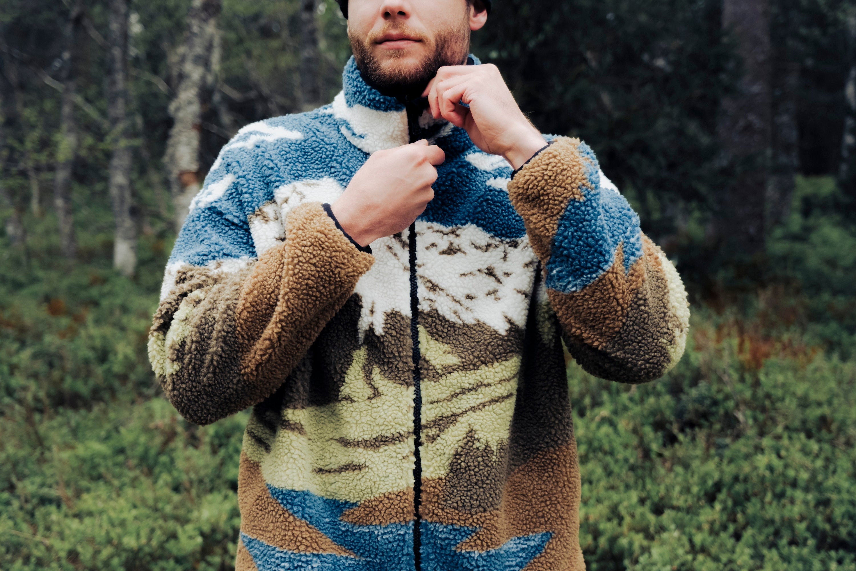 25FW HAFDALS ZIP FLEECE – PICTURE SEASIDE STORE