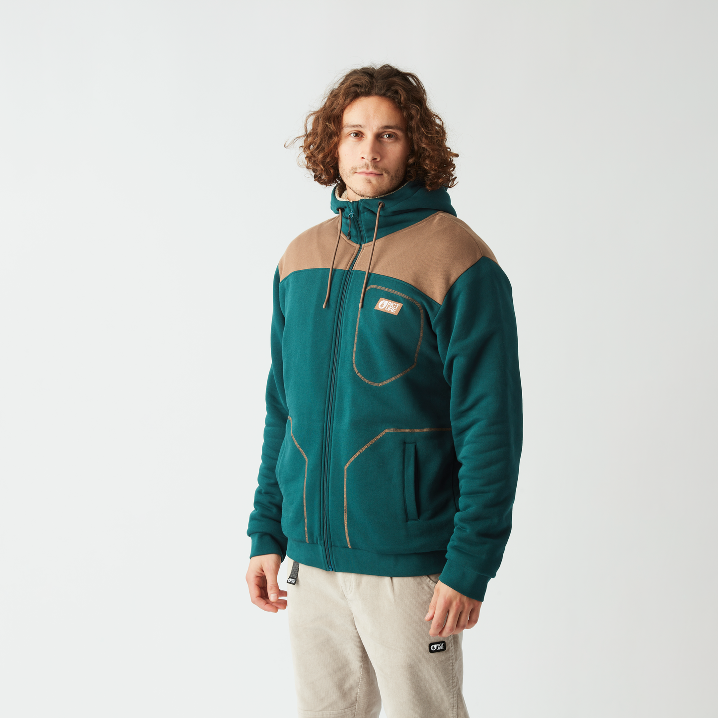 25FW BASEMENT PLUSH ZIP HOODIE