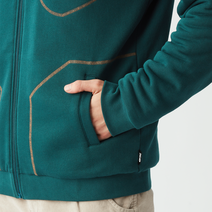 25FW BASEMENT PLUSH ZIP HOODIE