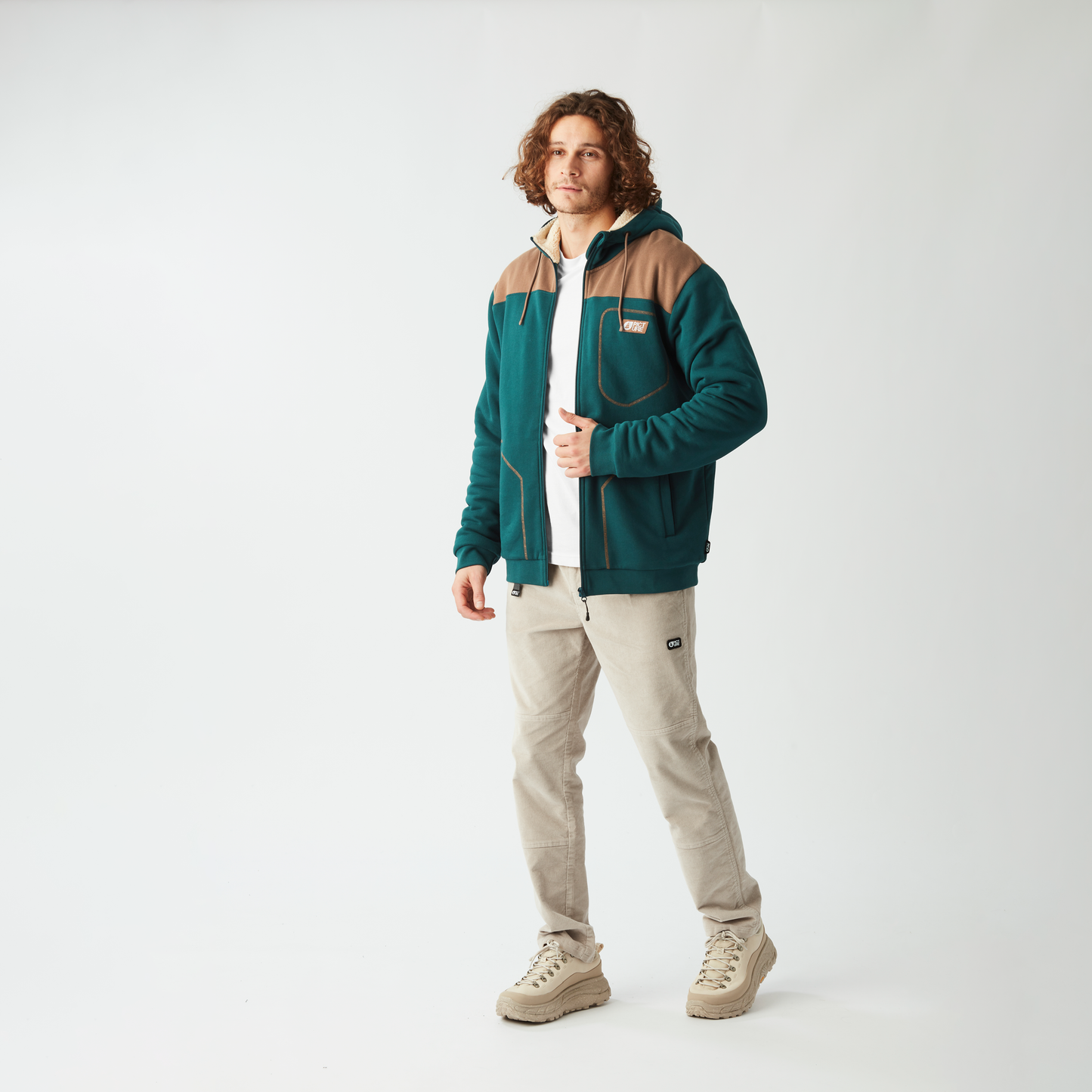 25FW BASEMENT PLUSH ZIP HOODIE