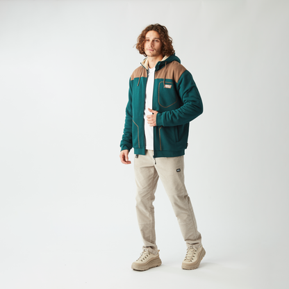 25FW BASEMENT PLUSH ZIP HOODIE
