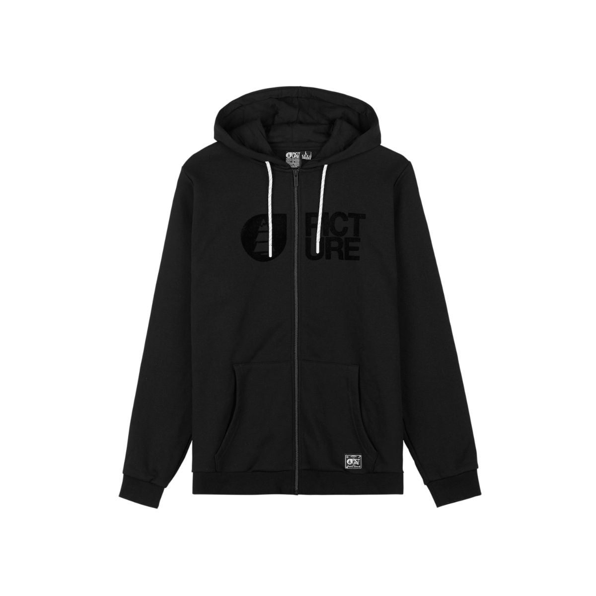 BASEMENT FLOCK ZIP HOODIE