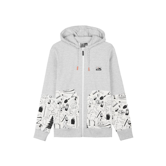 MOECA ZIP HOODIE