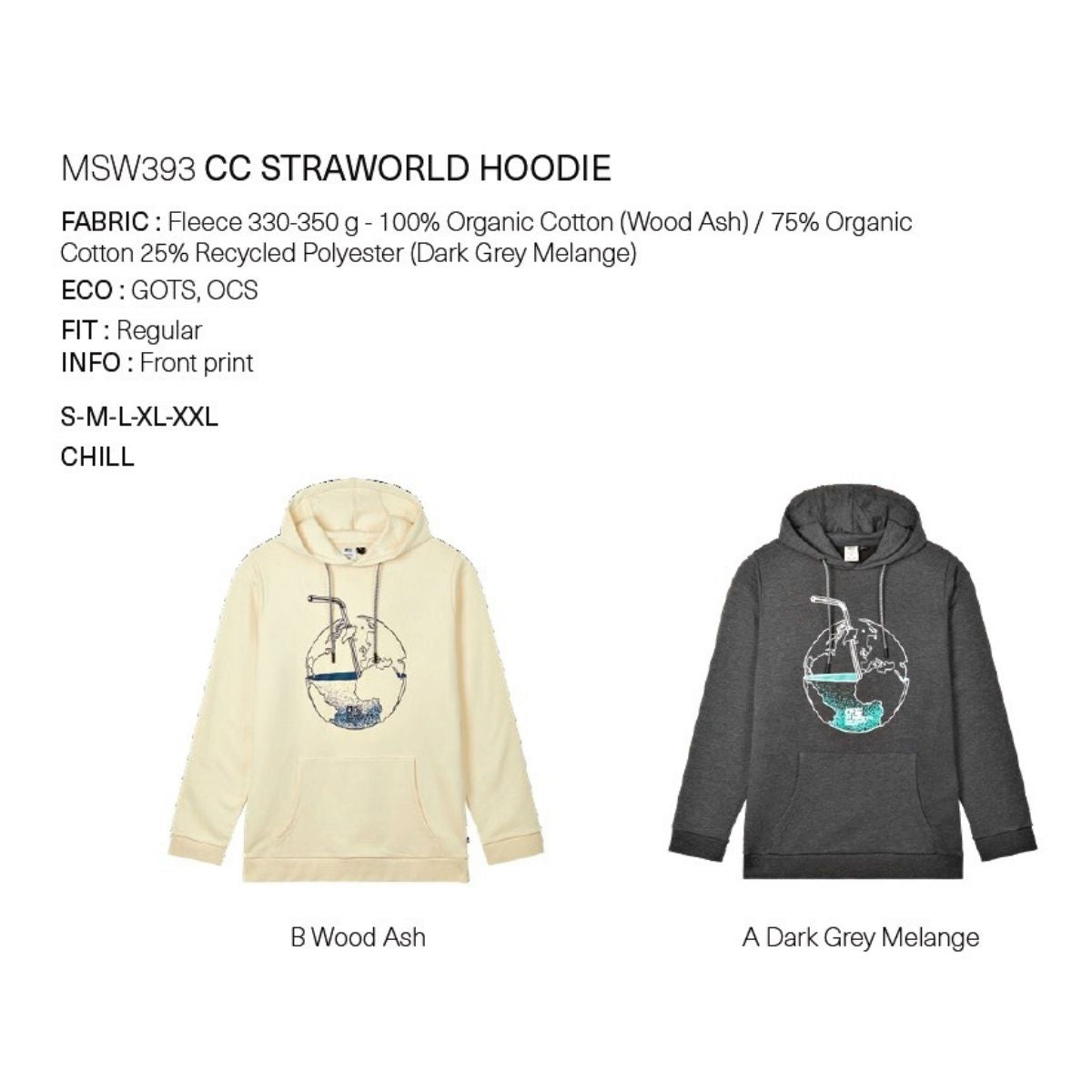 CC STRAWORLD HOODIE