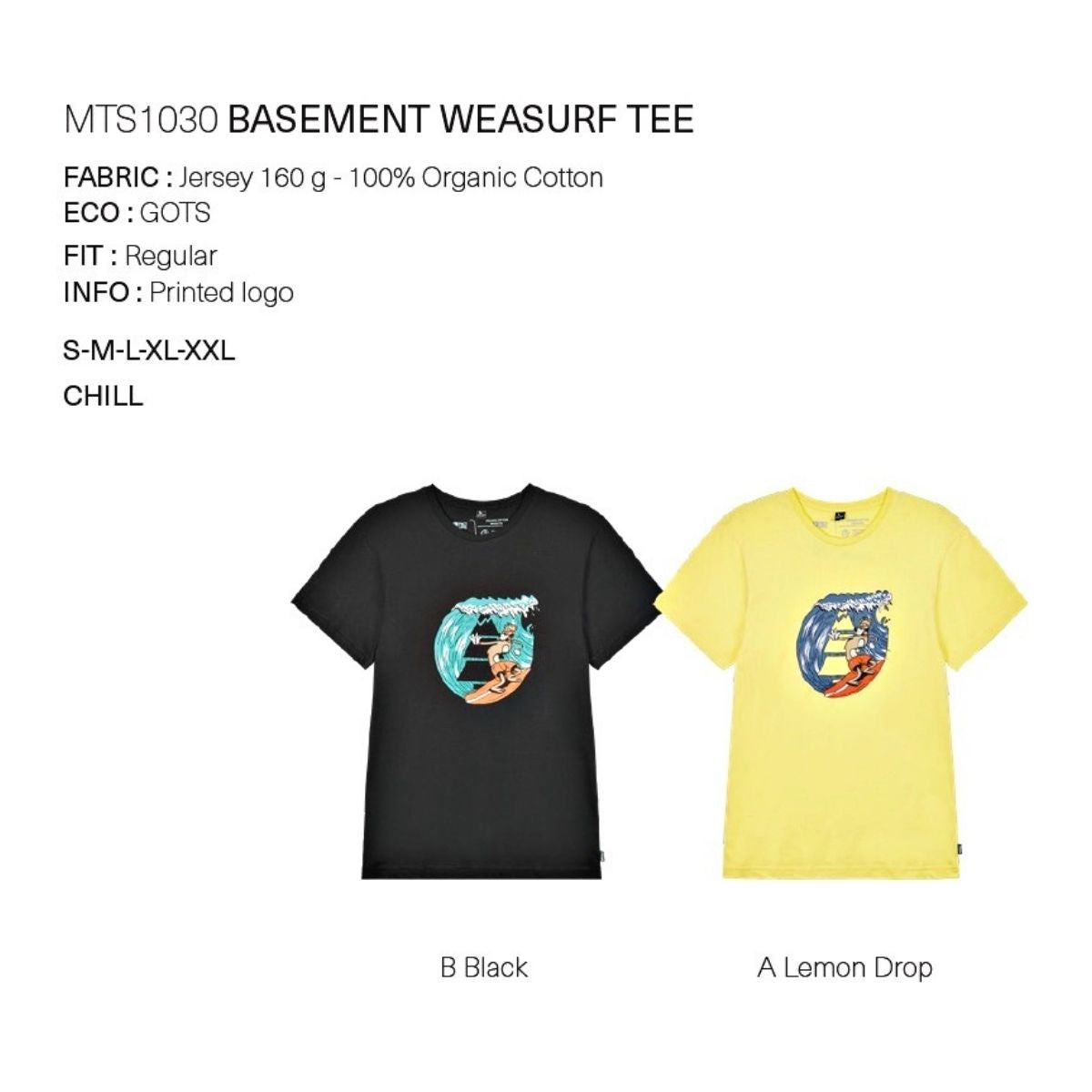 BASEMENT WEASURF TEE