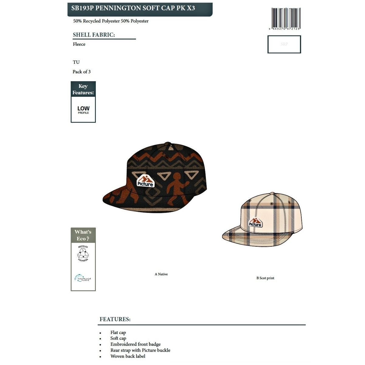 PENNINGTON SOFT CAP