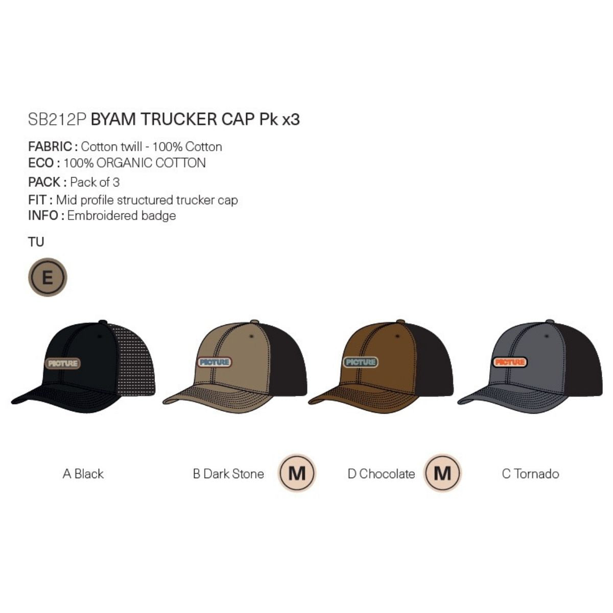 BYAM TRUCKER CAP