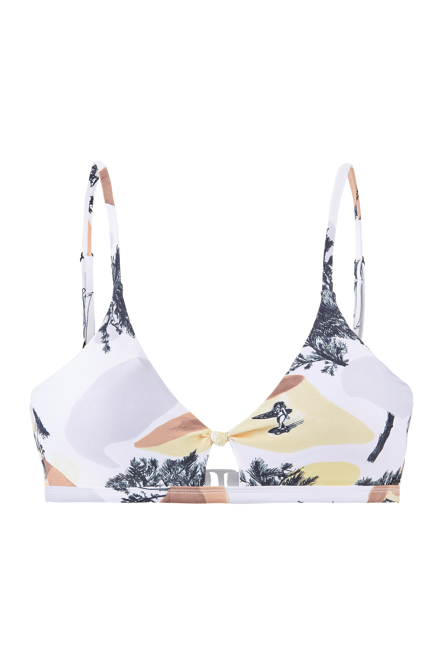 KALTA PRINTED TRIANGLE TOP