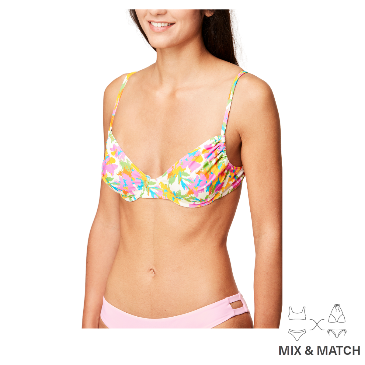 ROSY PRINTED TOP