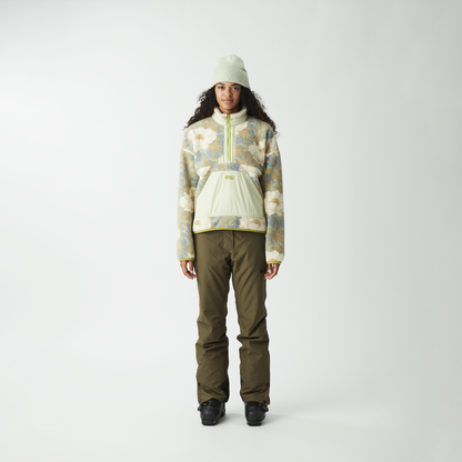 25FW ZELKOVA 1/4 PRINT FLEECE