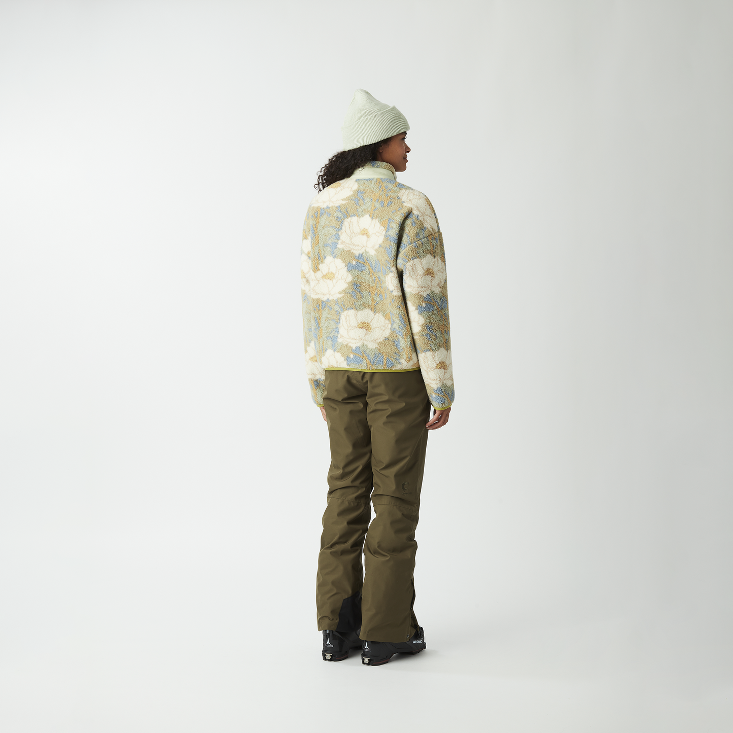 25FW ZELKOVA 1/4 PRINT FLEECE