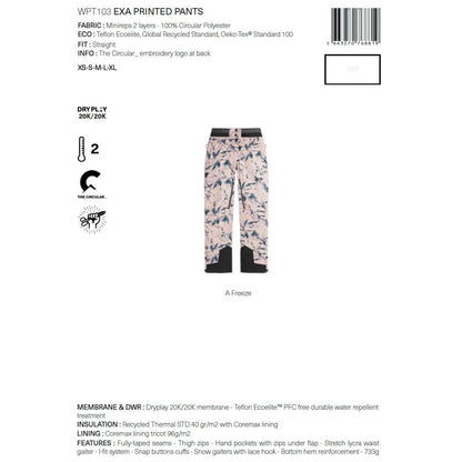 EXA PRINTED PANTS