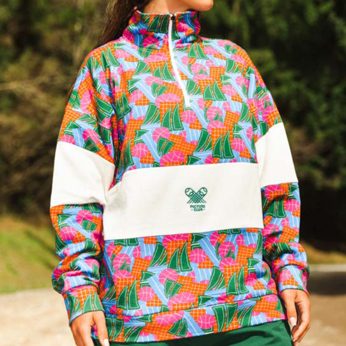 RUGBY 1/4 ZIP SWEATER