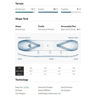 24-25 Women’s Flagship Snowboard