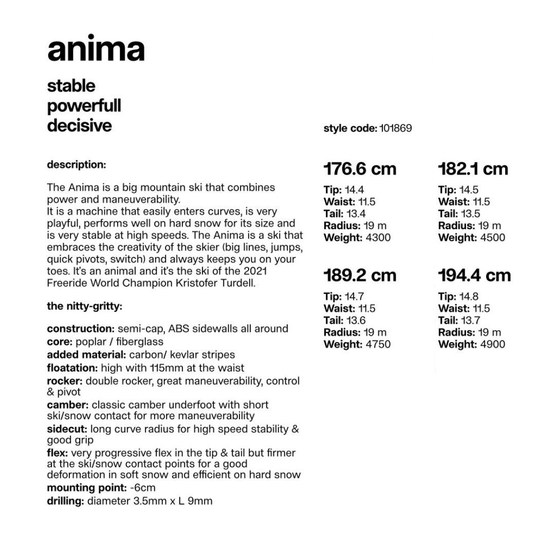 anima 182cm