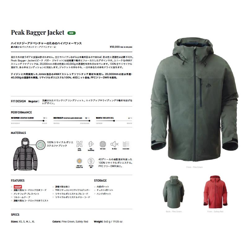 PEAK BAGGER JACKET