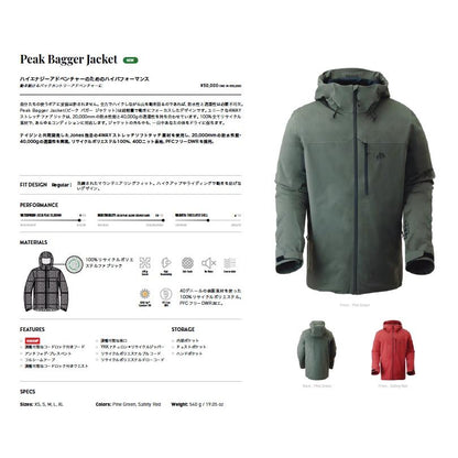 PEAK BAGGER JACKET