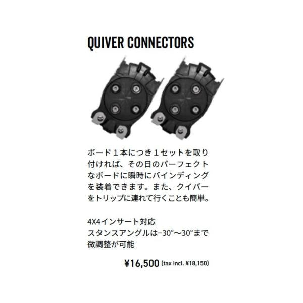 QUIVER CONNECTORS PROTECTORS SET