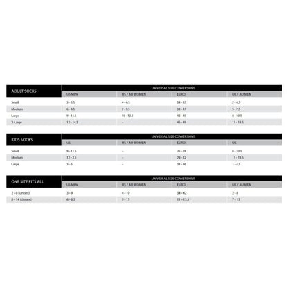 PIXEL LIGHT SNOW SOCK DAZZLING BLUE