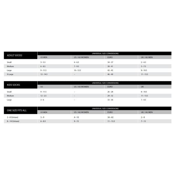 PIXEL LIGHT SNOW SOCK MONO