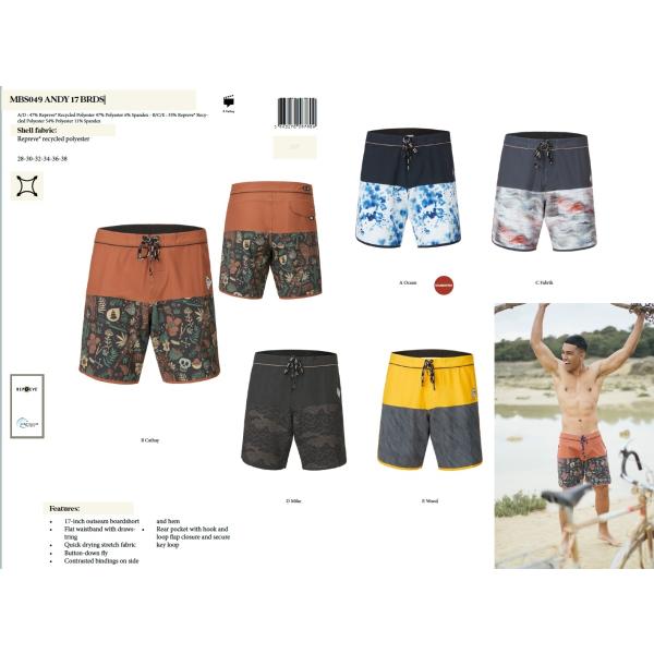 ANDY 17 BOARDSHORTS