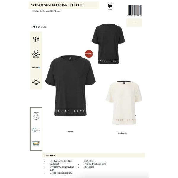 NOVITA URBAN TECH TEE