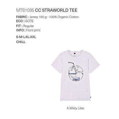 CC STRAWORLD TEE